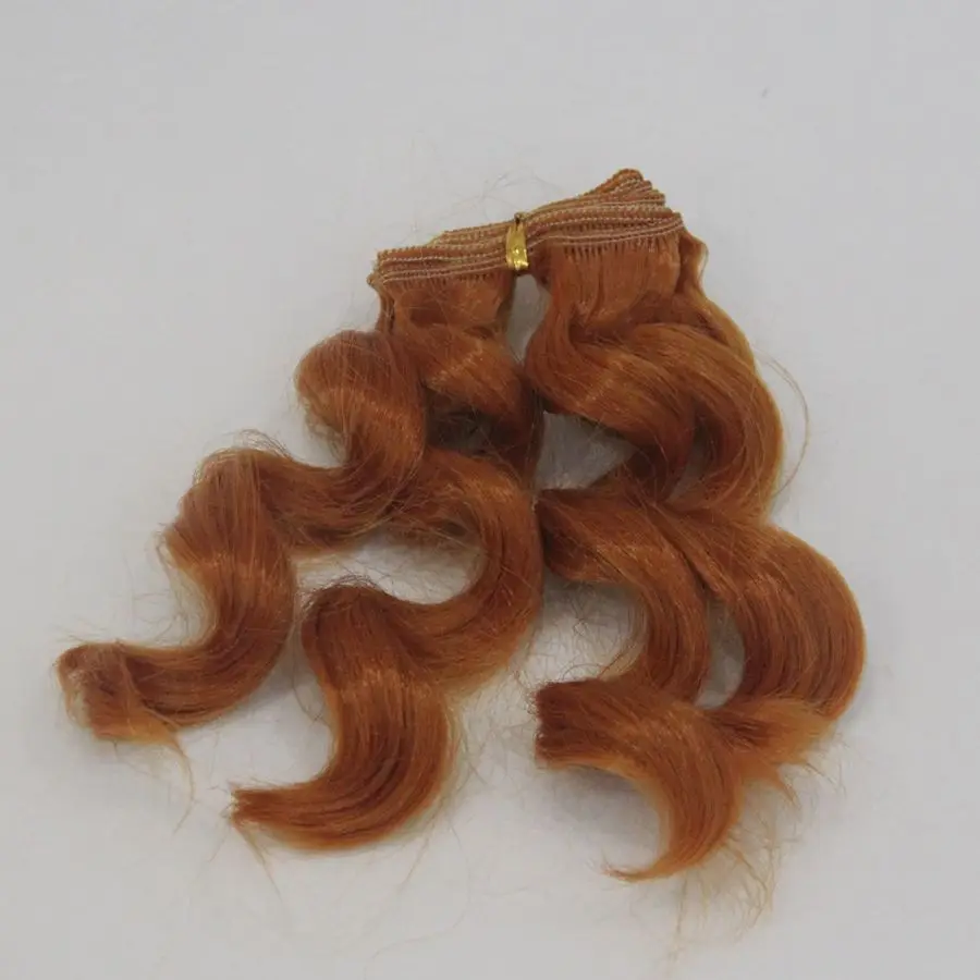 11 Парик для куклы короткий 15 см* 100 см кукольные волосы Diy трессы для 1/6 1/4 1/3 BJD ручной работы SD русские куклы ручной работы аксессуары - Цвет: 11
