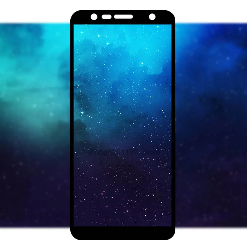 Полное покрытие для samsung j6 plus 2018 защита экрана закаленное стекло galaxy j62018 j6plus 6j