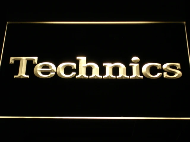 K149 Technics поворотный стол DJ музыкальный Новый светодиодный неоновый светильник