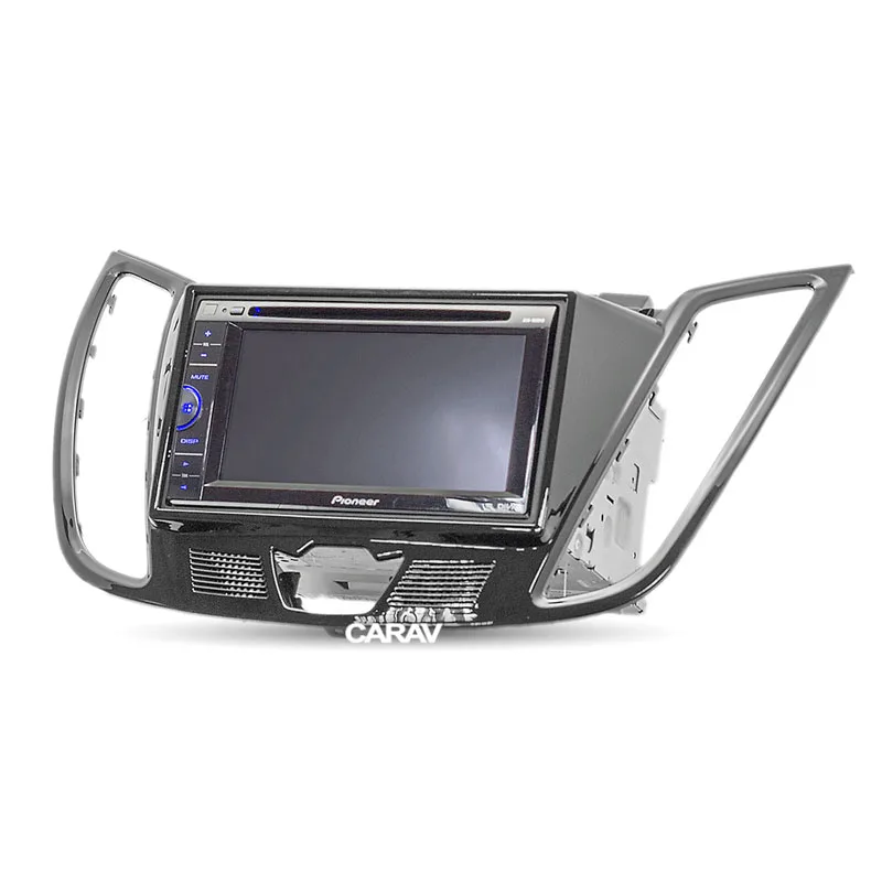CARAV 11-159 Высококачественная радиостанция фасция для FORD Focus III C-Max 2011 + (с 4 2-дюймовым