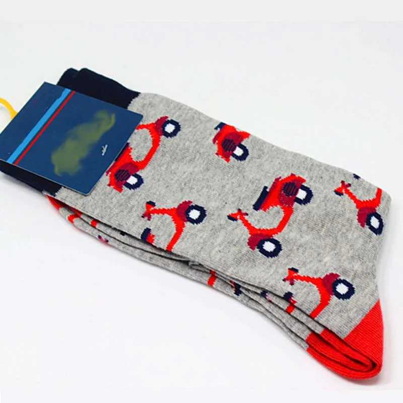 [WPLOIKJD] Мужские Смешные носки Харадзюку жаккард яйцо чесаное Хлопковое платье