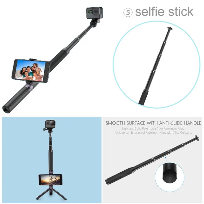 5 вариантов PGYTECH DJI OSMO POCKET 2 держатель для телефона адаптер крепление штатив селфи