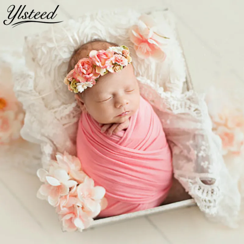 Сверхмягкая растягивающаяся пленка для фотосъемки новорожденных 50*150 см