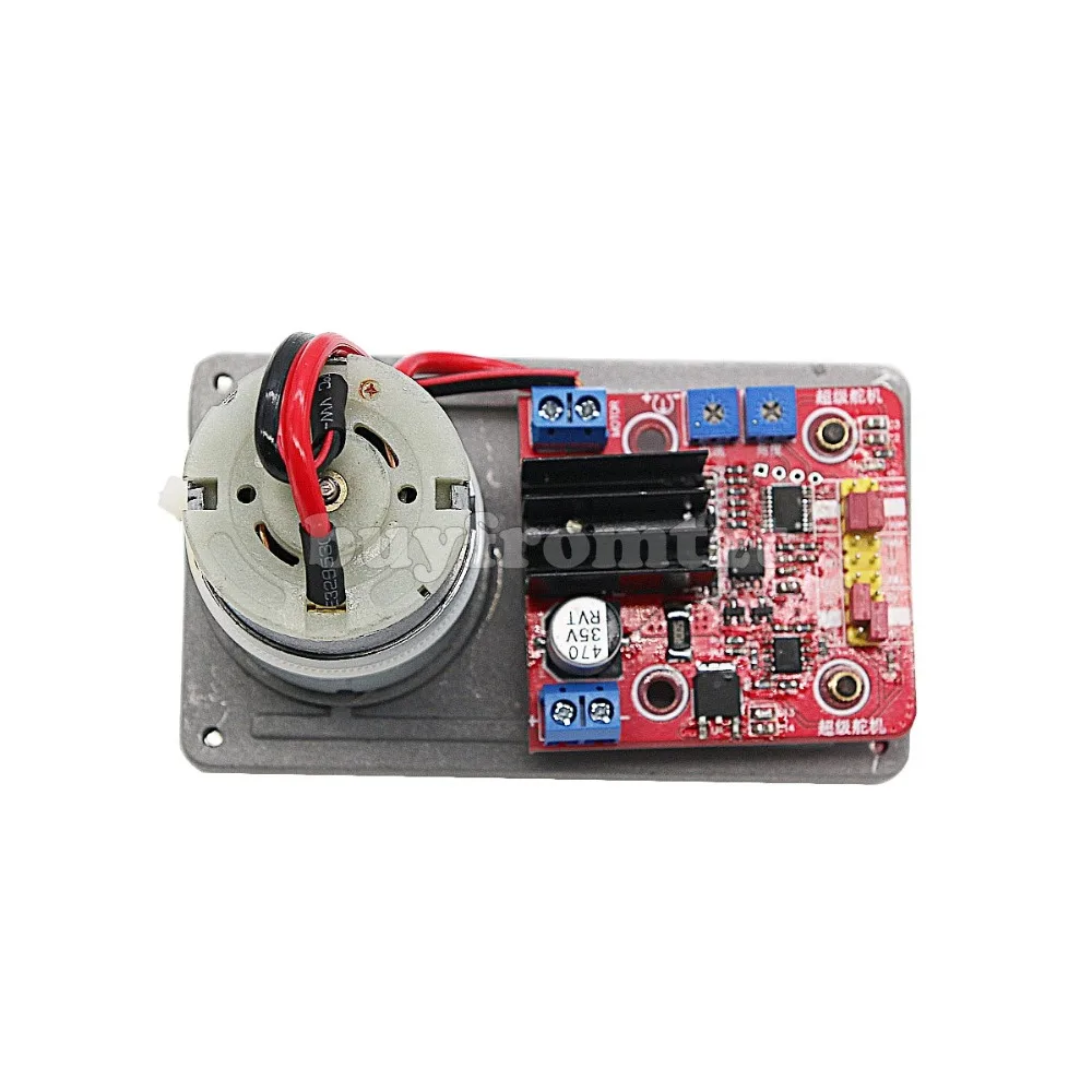 Завеса сервопривод DC 12 V-24 V большой крутящий момент сплава Servo 100 кг/см для Механическая рука робота Р/У танки