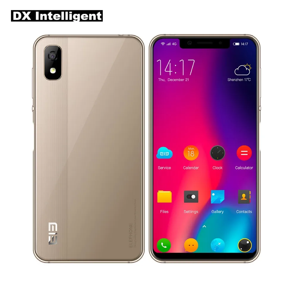 Оригинальный elephone A4 5 85 &quot19:9 u вырезка Face ID 4G смартфон MT6739 4 ядра 3 GB 16 Android 8 1 8MP 3000 mAh