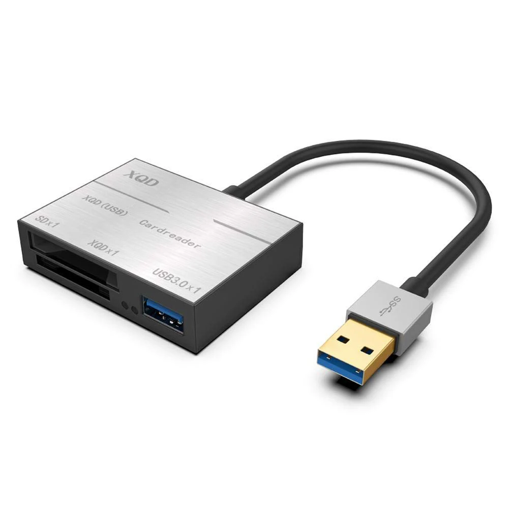 Кард-ридер алюминиевый сплав фото видео тип-c флэш-память камера USB3.0/2,0 XQD ABS Портативный для sony G серии#0103