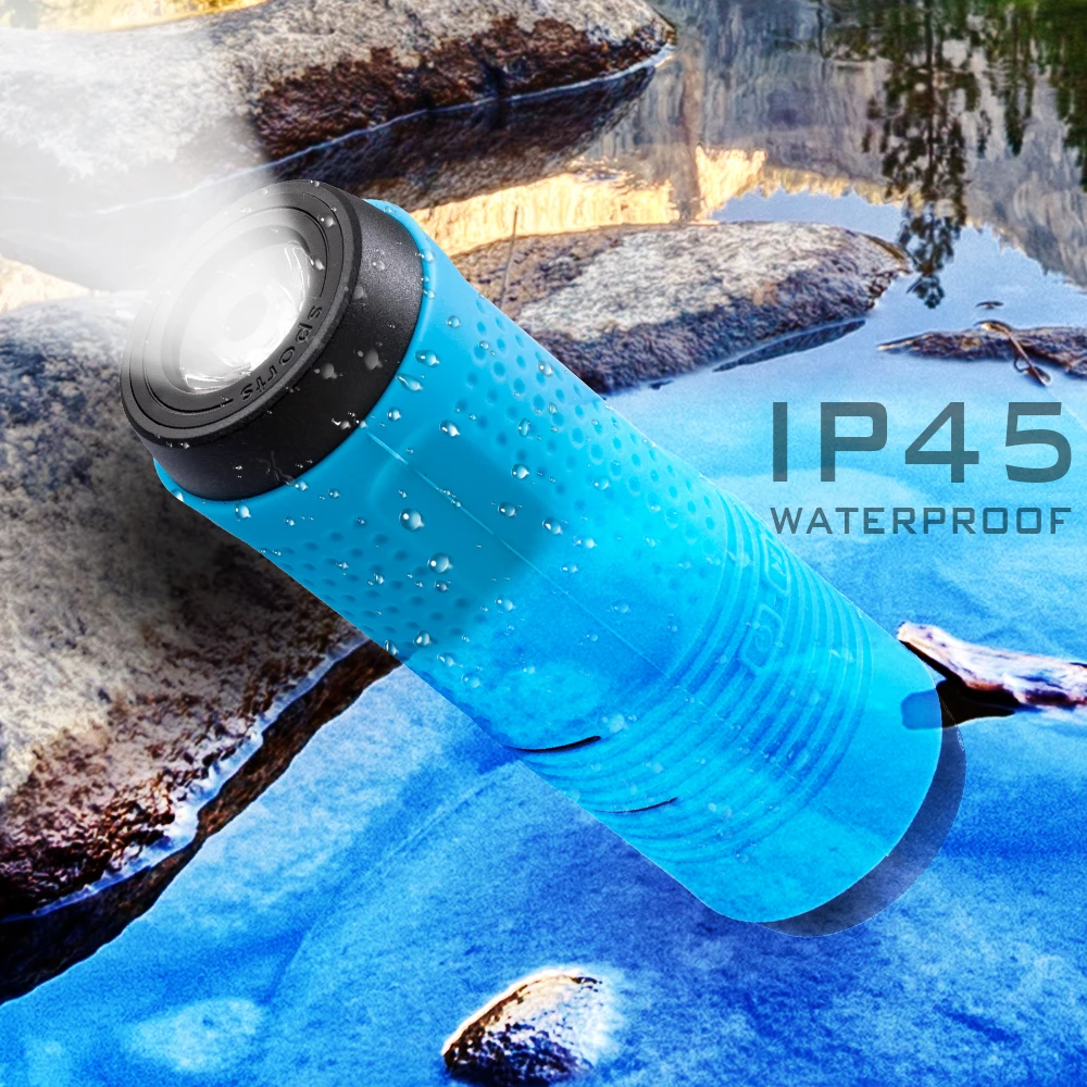 Портативный bluetooth динамик TOPROAD беспроводные стерео водонепроницаемые колонки с