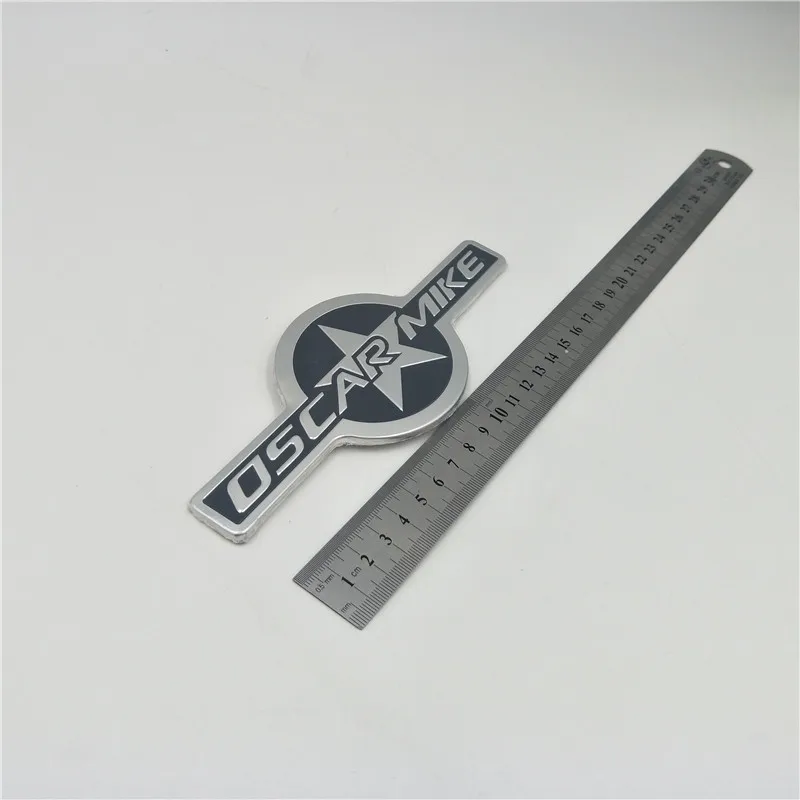 

For Jeep Wrangler military Oscar Mike Black Ops Emblem Badge Sticker