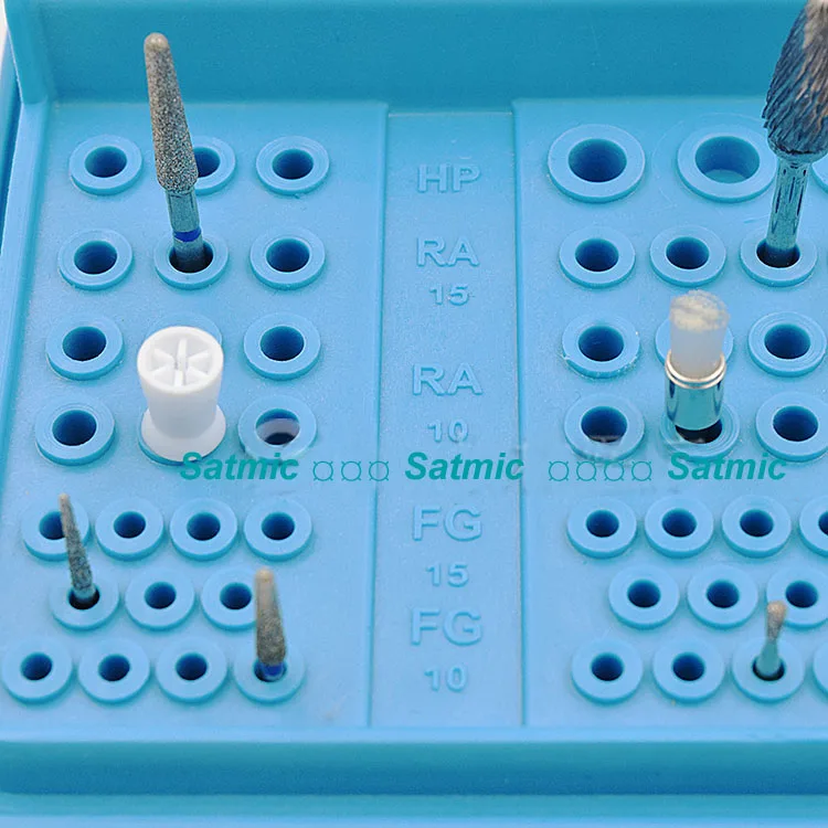 Стоматологическая эндоскопическая коробка FG RA HP Burs держатель автоклавная