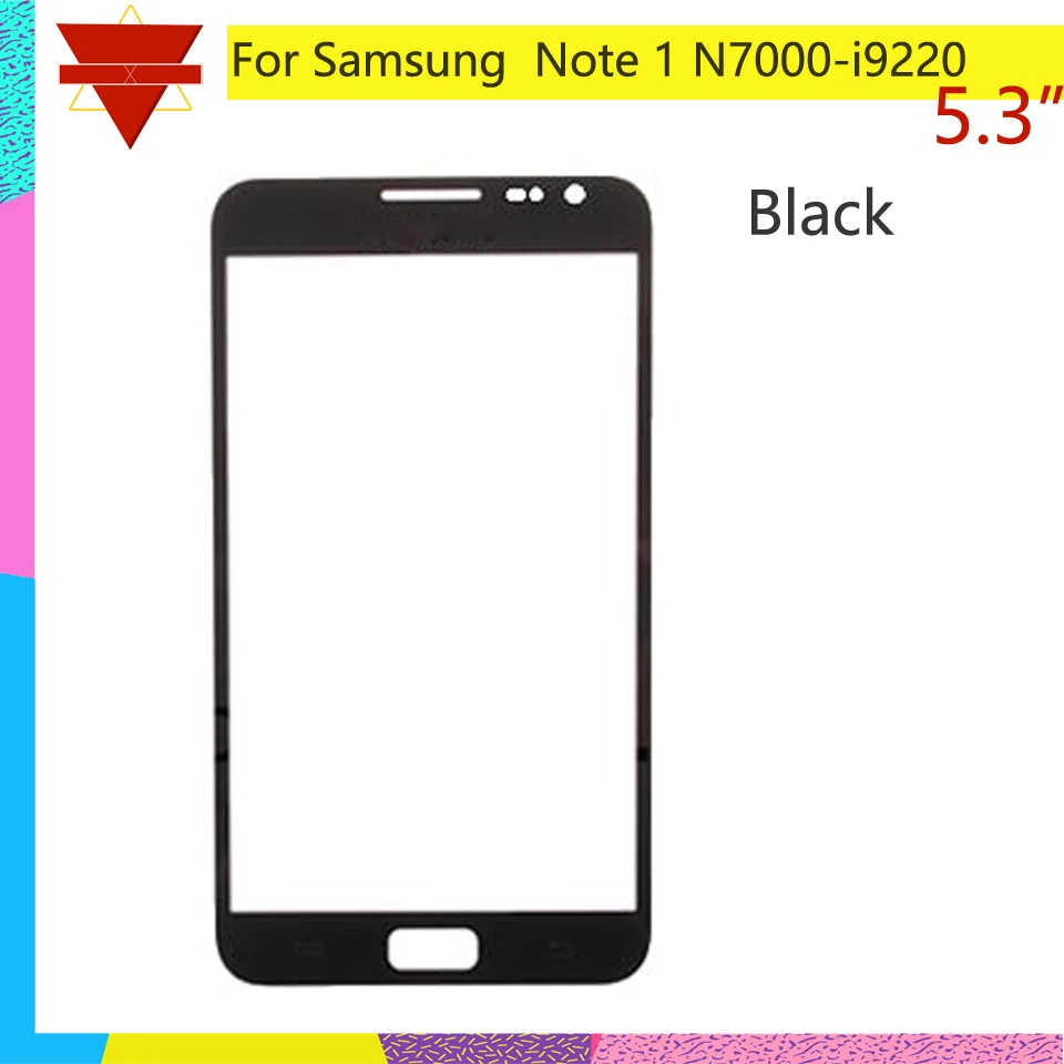 Новый сенсорный экран для Samsung Galaxy Note 1 N7000 i9220 NOTE II 2 N7100 черный передний внешний