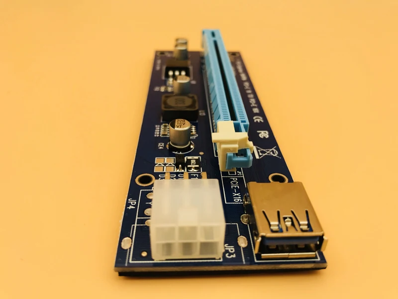 60 см USB 3.0 PCI E Riser Express 1X до 16X карта SATA к 6Pin кабель питания для BTC майнинга биткоинов
