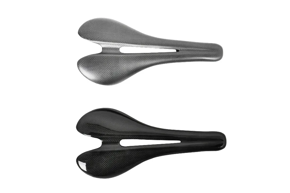 Глянцевый чехол для велосипедного седла из углеродного волокна Размеры 7*7 / 7*9