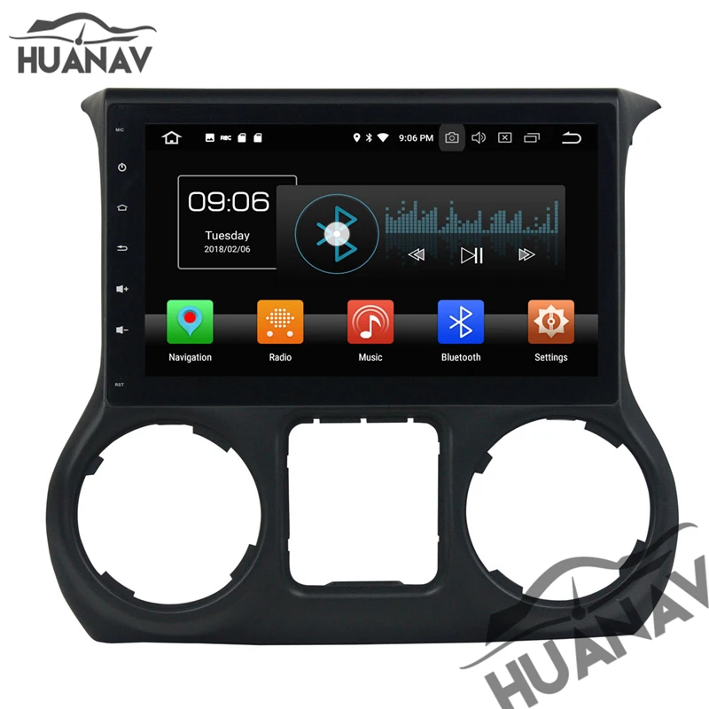 Автомагнитола в стиле Tesla без DVD-плеера GPS-навигация для JEEP Wrangler 2011-2018 головное