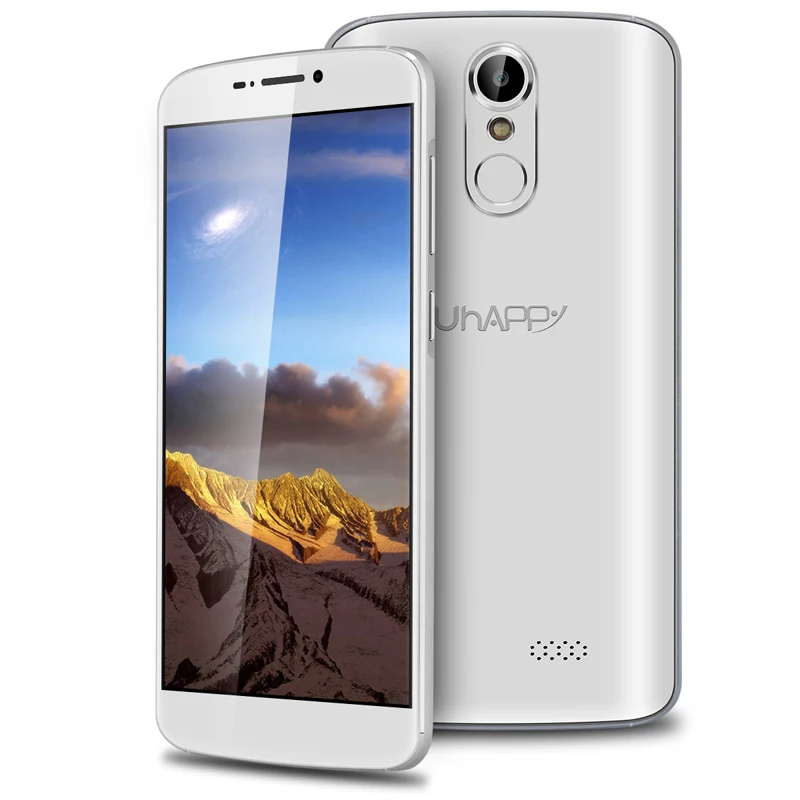 Оригинальный uhappy UP350 сотовый телефон MT6737 4 ядра Android 6.0 мобильный 5.5 дюймов GSM/WCDMA Band