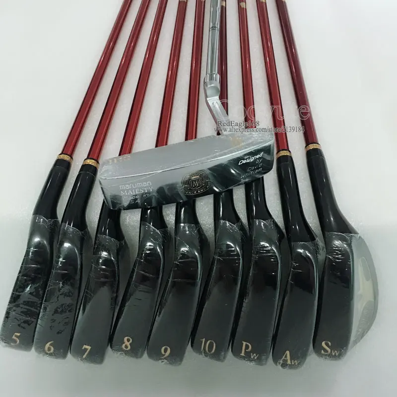 Cooyute Mew гольф-клуб Majesty Prestigio 9 утюги для гольфа набор с Putter 5-910 PAS графитовый Вал R или S Гольф Вал