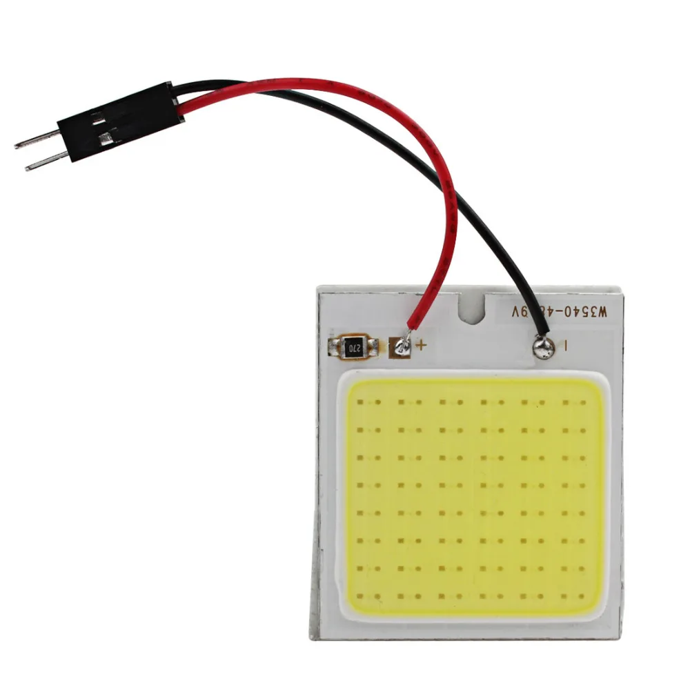 1 комплект 48 SMD СВЕТОДИОДНЫЙ прочный 4 Вт белый светильник автомобильный для