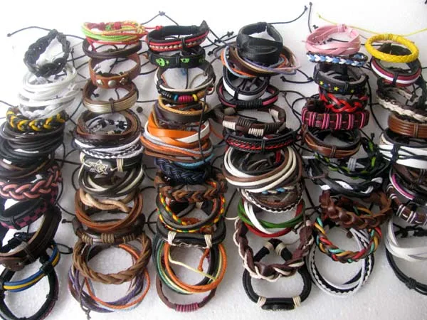 30 шт. плетеные кожаные браслеты с магнитными застежками|Браслеты| |