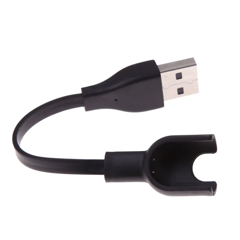 Портативный Умный Браслет из ТПУ с usb зарядным кабелем черные носимые устройства