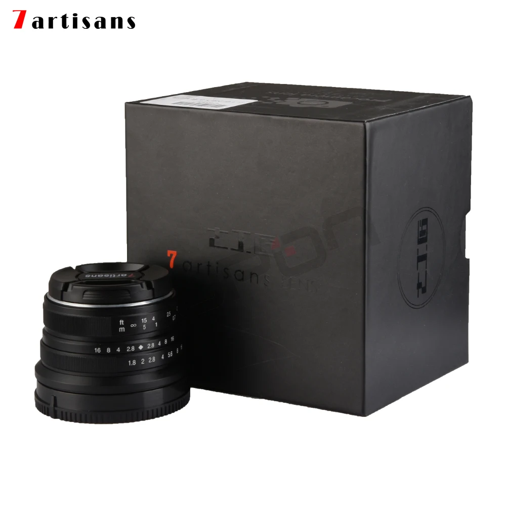 7 ремесленников 25 мм/F1.8 Prime объектив для sony E Mount/Canon EOS-M Mount/Fuji FX Mount/M43 Panasonic Olympus для всех одиночных серий