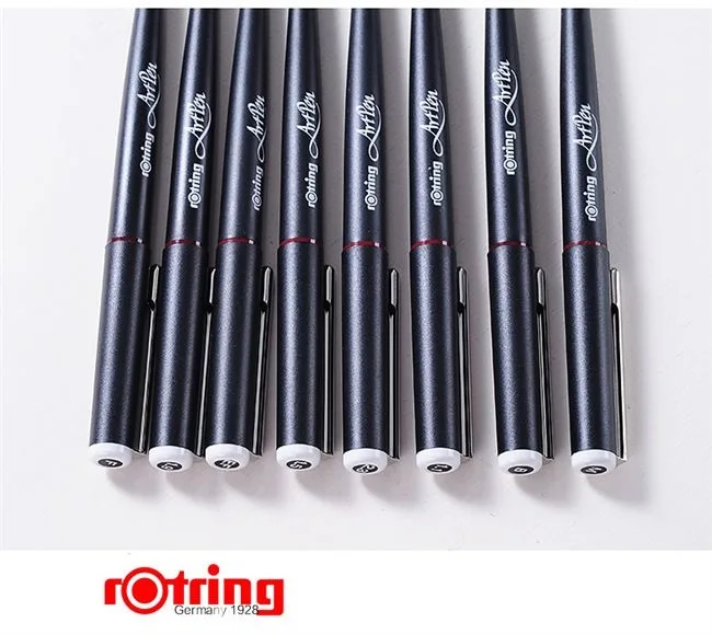 Rotring художественная ручка EF/F/M/B/1,1 мм/1,5 мм/1,9 мм/2,3 мм профессиональная ручка для рисования эскиз крюк линия краев маркировочная ручка