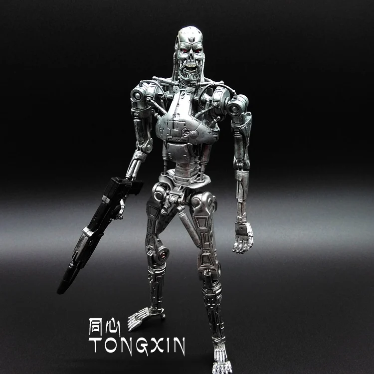 Фигурка Терминатора T1000 T800 шарнир может перемещаться Кукла Фильм человек модель украшения фигурка игрушки Подарок Компьютерный стол украшение