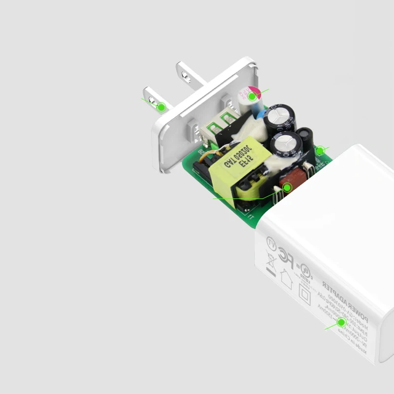 Универсальный 18 Вт USB Quick Charge 3 0 Зарядное устройство 5V 3A стены Мощность DC адаптер