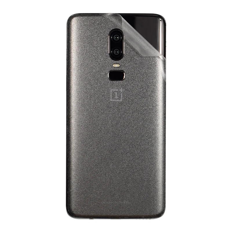 Задняя крышка для телефона пленка OnePlus 6 T ультра тонкая прозрачная матовая