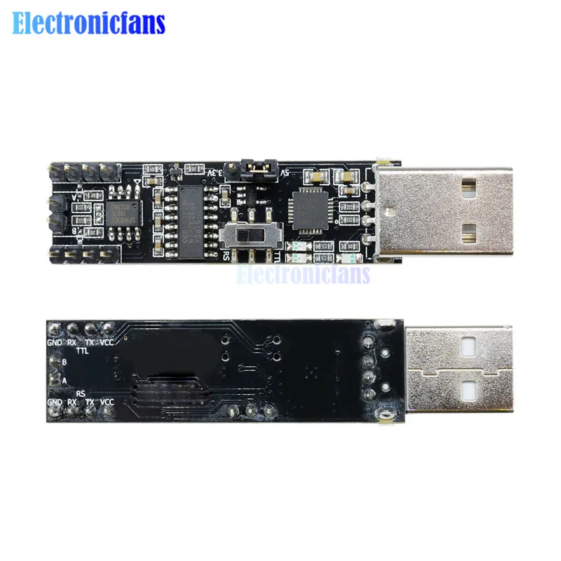 Новое поступление 3 в 1 USB к RS485 RS232 TTL Серийный порт Модуль CP2102 чип Breakout плата модуль
