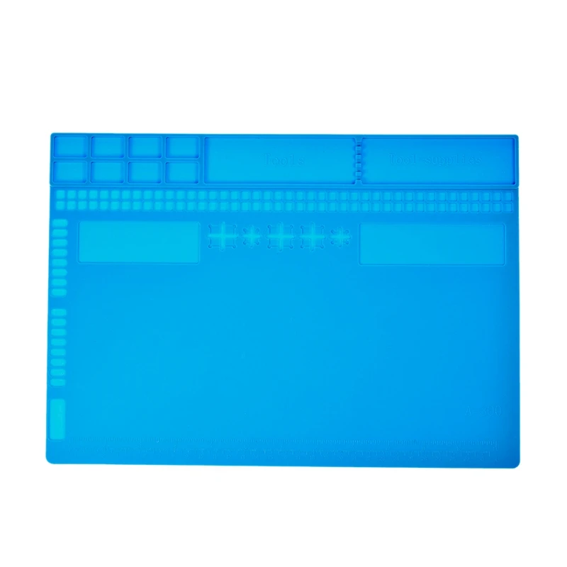

SHGO HOT-Heat-Resistant Insulation Silicone Soldering Pad Desk Mat Maintenance Platform for Bga Soldering Repair Station Tools