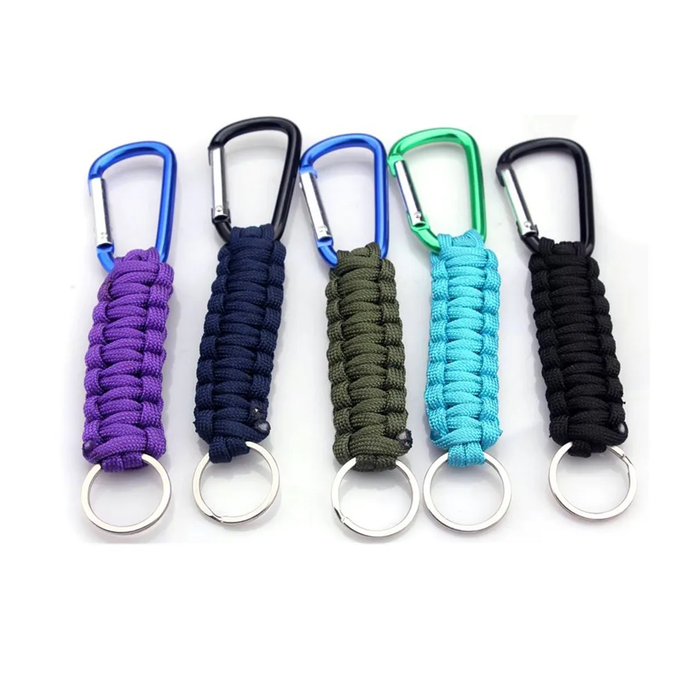 550 брелок для выживания из Паракорда с карабином ключей и ve006|keychain survival|keychain