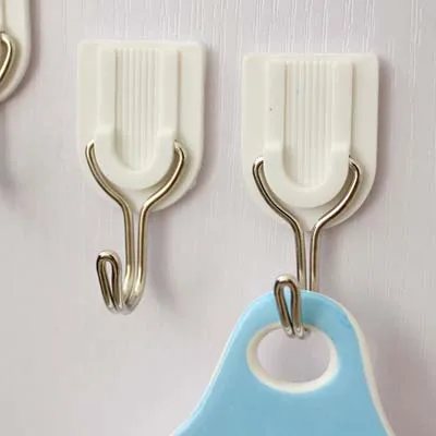 Декоративный настенный крючок вешалка для ключей 6 шт./компл.|adhesive plastic hook|ganchos