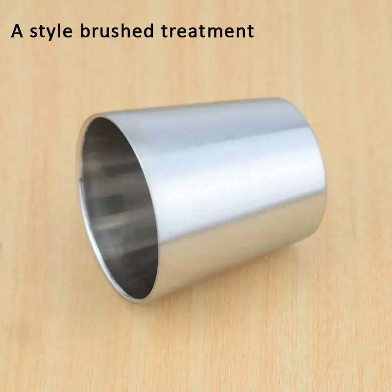 A style brushed Sanqia 4 шт./лот Высокое качество двойная стенка из нержавеющей стали пивная чашка из нержавеющей стали пивная кружка Экологичная и горячая безопасная - Цвет: A style brushed