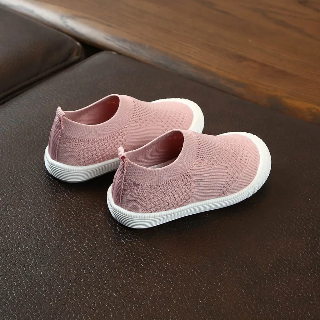 SAGACE/тканая дышащая Спортивная обувь для маленьких мальчиков и девочек