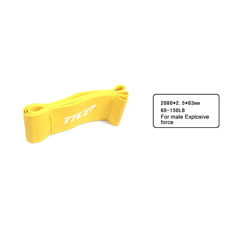 83MMyellow TTCZ для йоги, подтягивающие ленты, крестообразные, для упражнений, для тела, для фитнеса, Эспандеры для физиотерапии, аэробики, растягивающийся пояс - Цвет: 83MMyellow