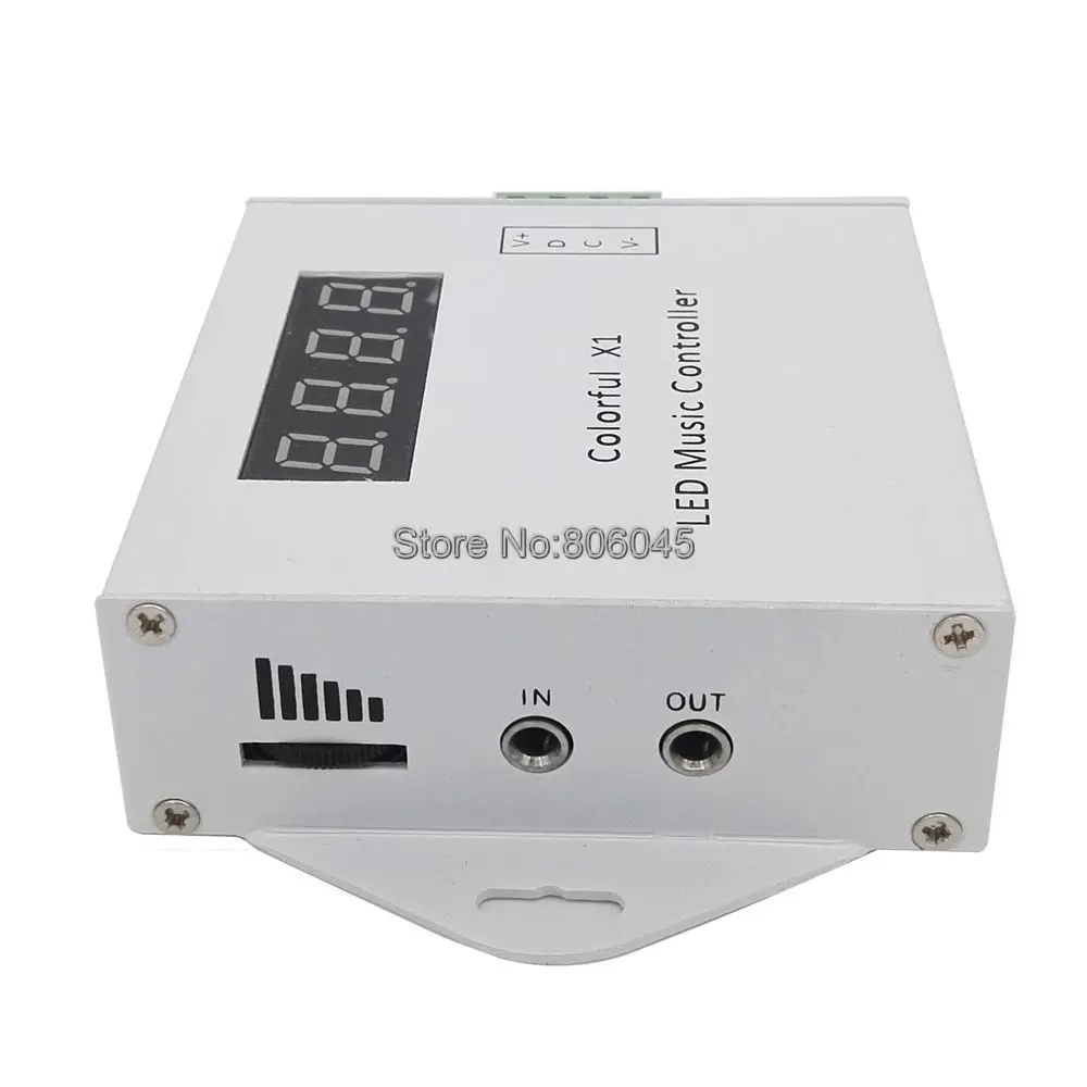 DC5 24V Цвет Фул X1 светодиодный музыкальный пульт дистанционного управления RGB