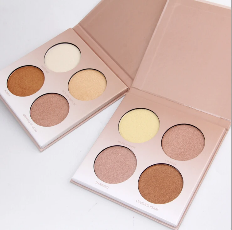 Miss Rose Makeup Brighten Bronzer and Highlighter 4 Colors Shimmer Matte Contour Glow Kit 3D Face Powder Pallate Beverly Hills | Красота и