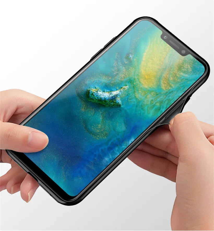 Aixuan для huawei mate 20 Pro стеклянный чехол mate 20 Pro Coque силиконовый ударопрочный роскошный закаленный стеклянный чехол для huawei mate 20 X