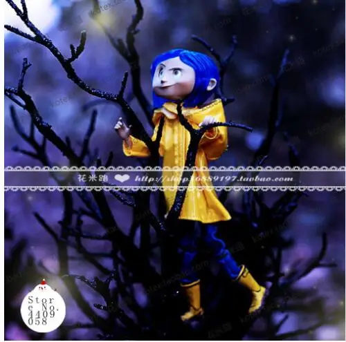 NECA Детские игрушки Коралина & the Secret Door куклы фигурку 7 дюймов плащи версия Caroline
