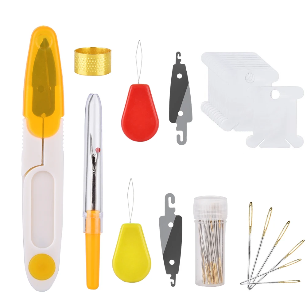 Обруч для вышивания 50 цветов набор игл ручки прошивки вязания подарок женщин и