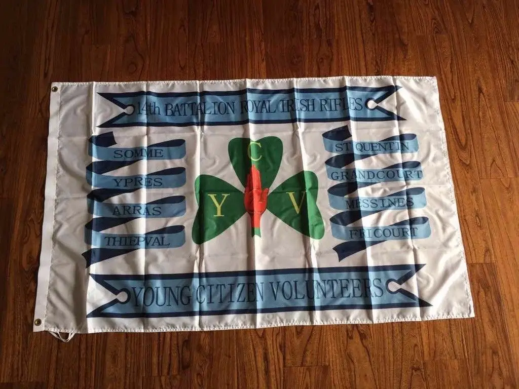 3ft x 5ft3 x5ft Ольстер добровольцев ycv флаг печати полиэстер баннер Размеры 150*90 см | Дом