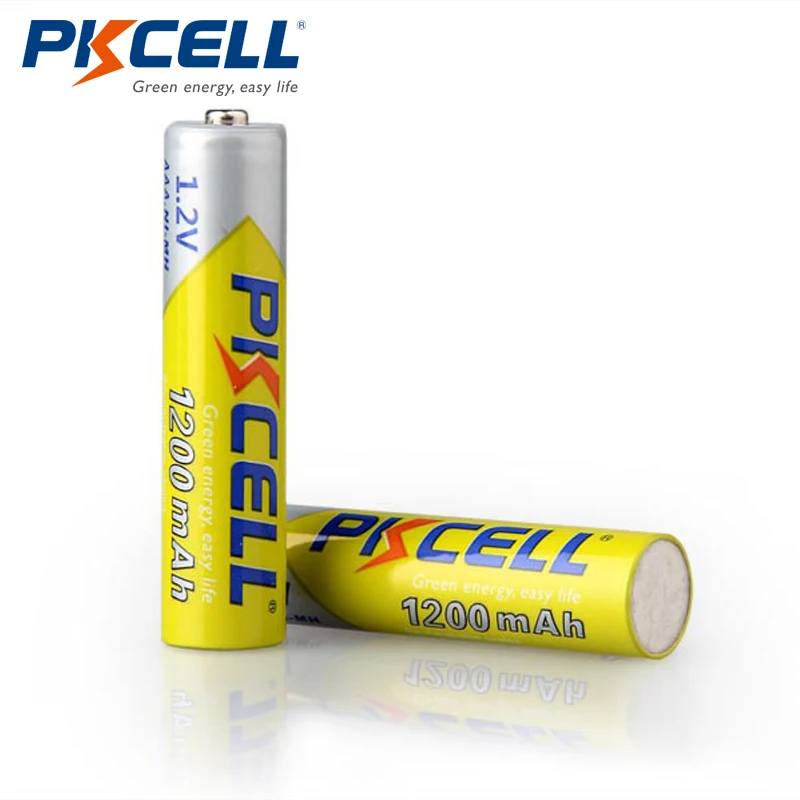 20 шт./лот PKCELL 1 2 V 1200mAh NiMh AAA аккумуляторная батарея Ni MH 3A батареи Battria для игрушек