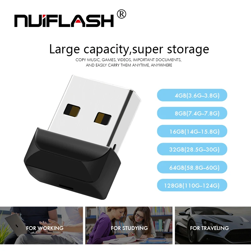 Высокоскоростной мини USB флеш-накопитель 32 Гб 16 Гб Флешка 8 ГБ 4 ГБ USB флеш-накопитель U диск 64 ГБ флеш-накопитель для компьютера карта памяти