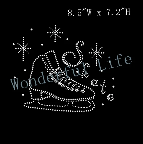 Новый продукт бесплатная доставка красивые коньки со стразами дизайн качество AAA