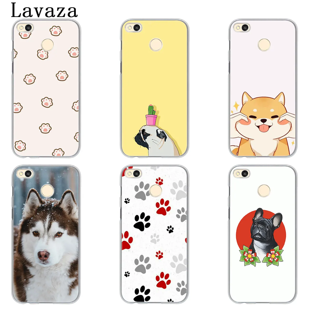 Чехол для телефона Lavaza с милым мультяшным животным котом собачкой бульдогом Xiaomi