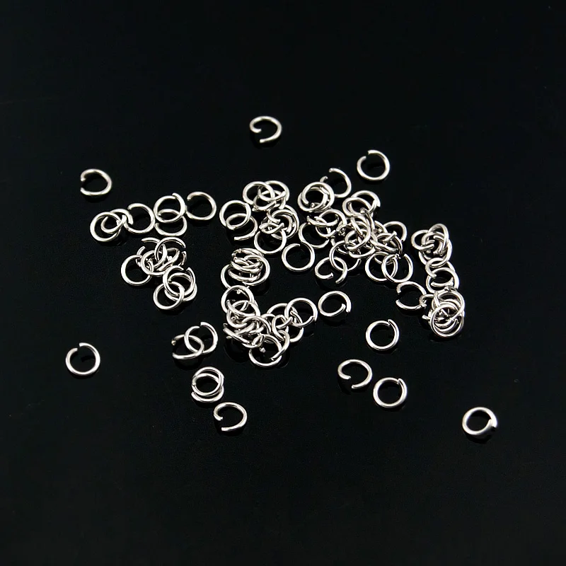 Кольца из нержавеющей стали 100 шт. | Украшения и аксессуары