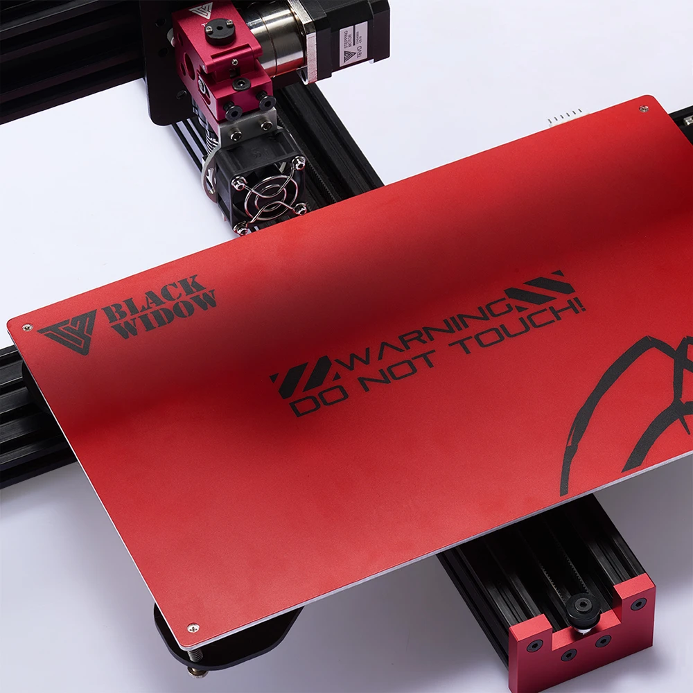 TEVO Black Widow 3d принтер кровать с подогревом 400*250 мм красная алюминиевая нагревательная пластина с полной посылка для Black Widow