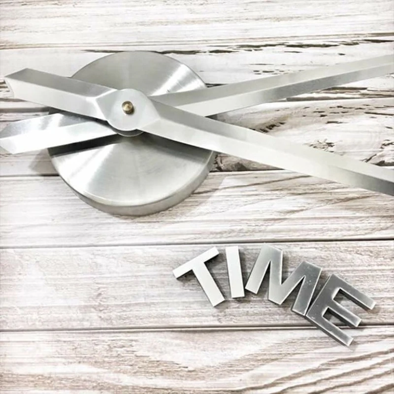 DIY 3D настенные кварцевые часы механизм зеркальный стикер гостиная Relogio Parede декор