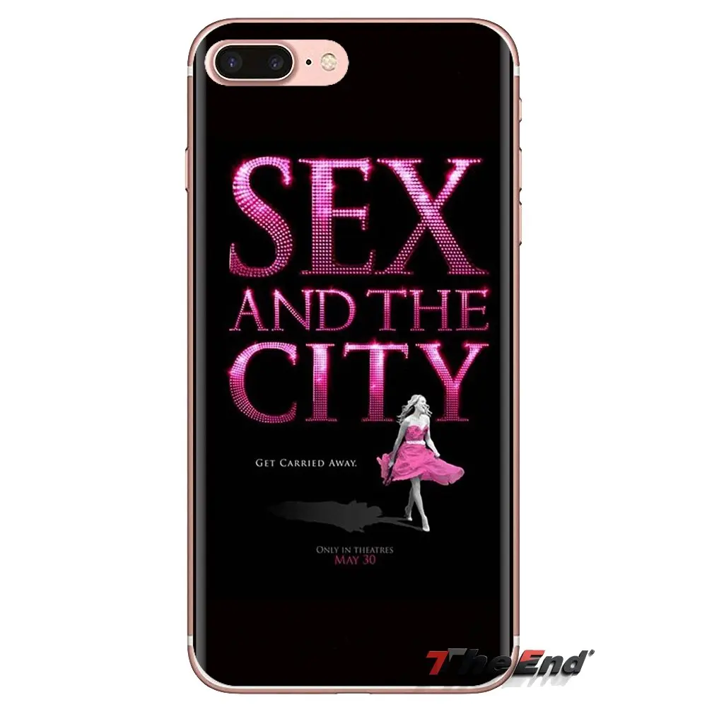 Мягкий прозрачный чехол для Xiaomi Redmi 4A S2 Note 3 3S 4 4X 5 Plus 6 7 6A Pro Pocophone F1 Sex and the City American TV Art