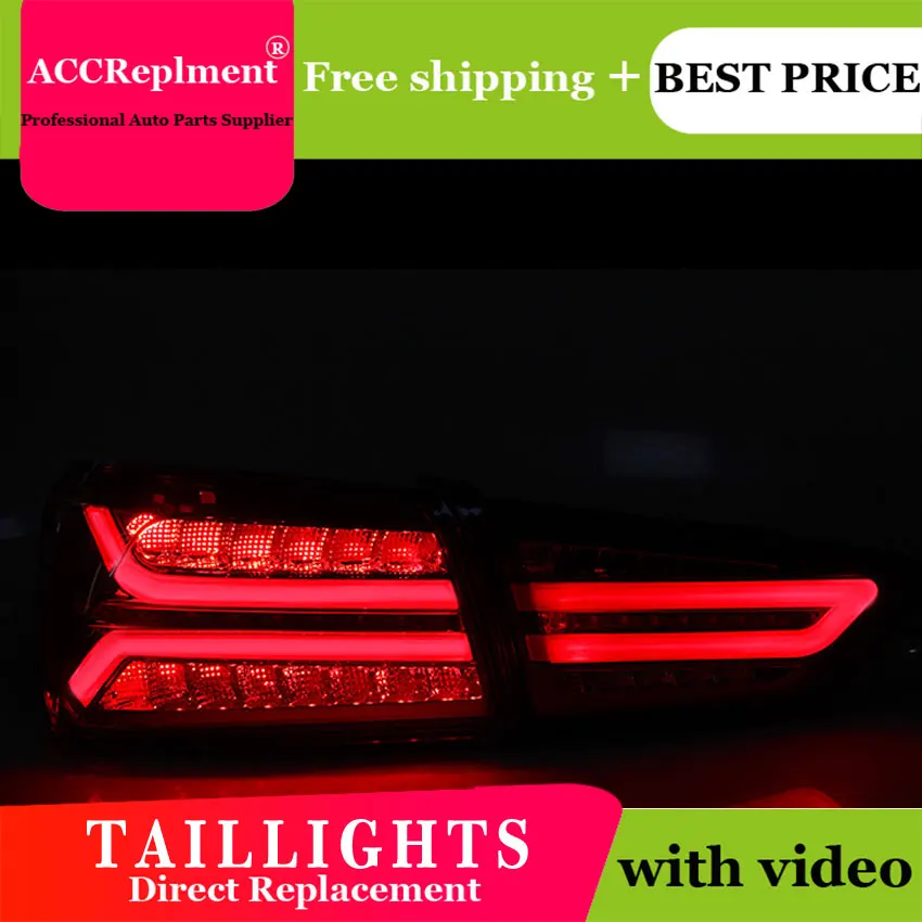 4PCS Car Styling for Chevrolet Malibu Taillights 2016-2019 LED Tail Lamp+Turn Signal+Brake+Reverse light | Автомобили и мотоциклы