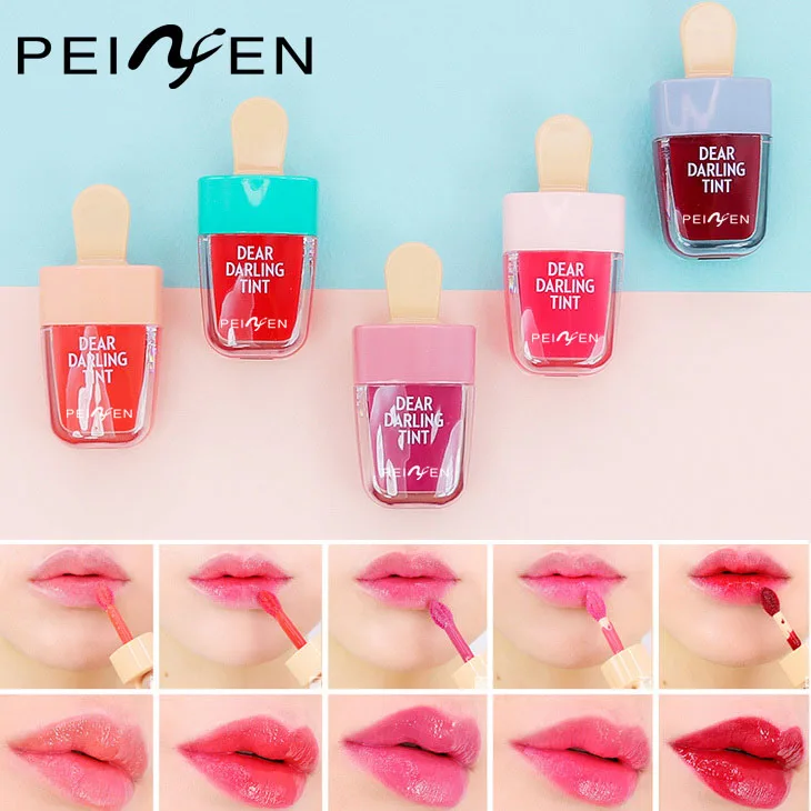 PNF горячая Распродажа ледяной крем блеск для губ Макияж Губы Поцелуй стойкий